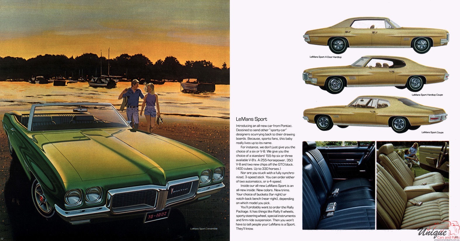 1970 Pontiac Full-Line Brochure Page 5